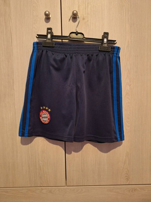 Nike kids shorts like new, size 134 cm, black and blue