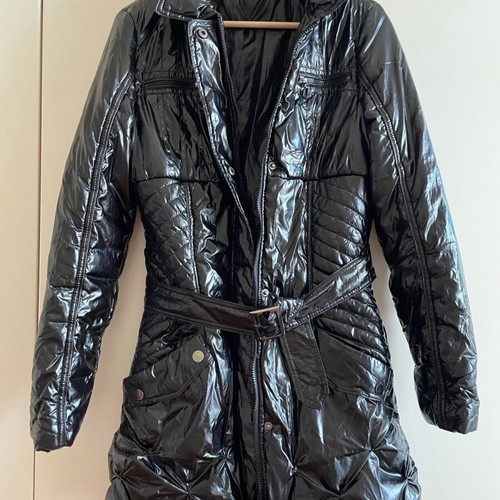 Hot Shot Collection long waterproof jacket like new, black