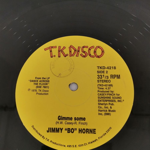 T.K. Disco Gimme Some vinyl record used