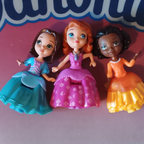 Disney Princess Sophia Mattel figures used, collectible
