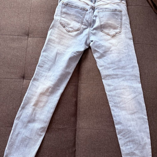 Stradivarius light blue low-rise jeans like new, size 42