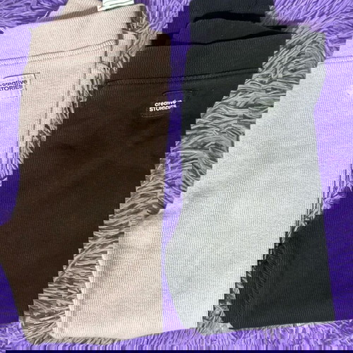 Κολάν Zara σαν καινούργια, πακέτο 2 τεμαχίων, λιλά και μαύρο