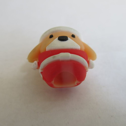 Pencil decoration dog Santa Claus used