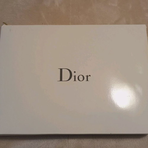 Dior cosmetic pouch new, black and silver, practical design