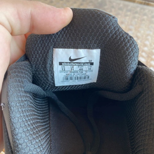 Nike Shox sneakers, black, size 46