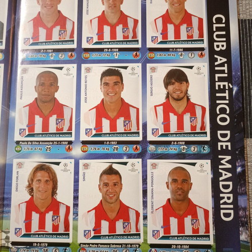 Panini UEFA Champions League 2009-2010 sticker album like new, complete