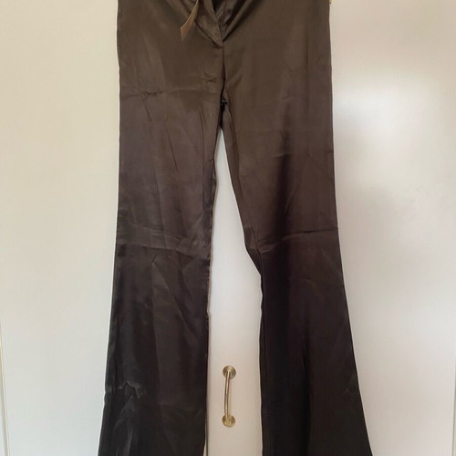 C-Throu women's pants brown fitted new size S