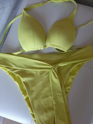 Μαγιό μπικίνι Yamamay lime, μέγεθος Medium, σαν καινούργιο