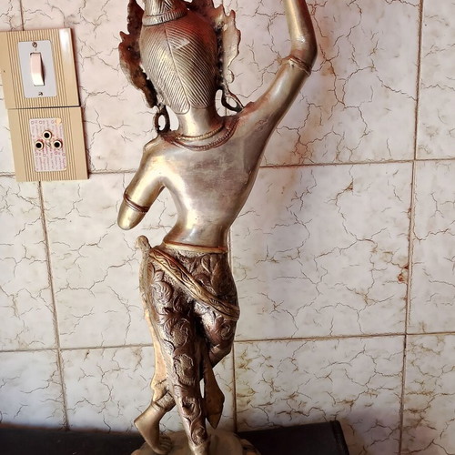 Tara bronze statue like new, large over 50cm