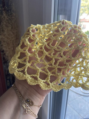 Summer hat, yellow