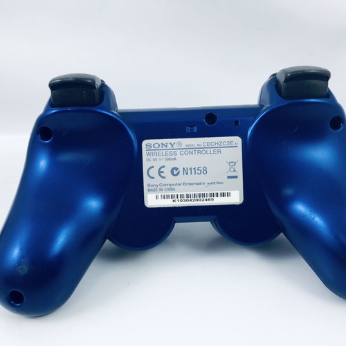 Blue PS3 PlayStation 3 controller with 3m charging cable VX7 165