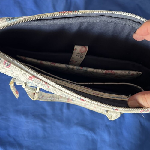 Parfois Floral Shoulder Bag like new, ideal for documents and laptop