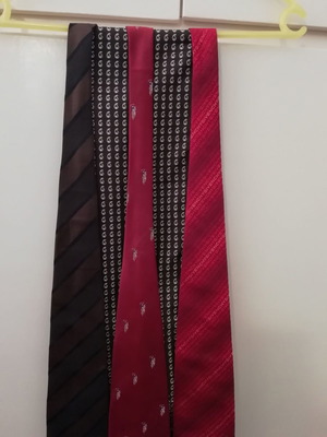 Men's ties Polo, Ferre, Chivenchy with scarf like new