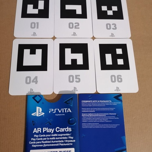 PS Vita AR Play Cards accessory