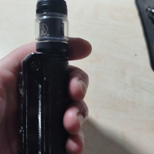 Thelema sub ohm tank used with mod compatible with z coils