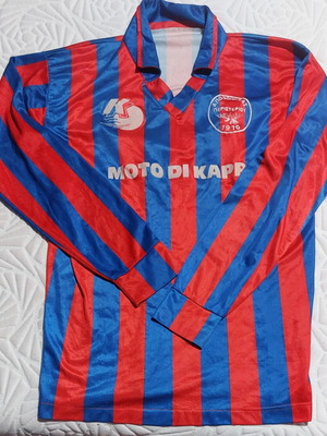 Apollon Peristeriou rare retro matchworn jersey 1980, authentic, like new
