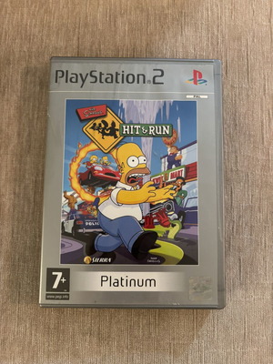 The Simpsons Hit & Run παιχνίδι PlayStation 2 / PS2, πλήρες