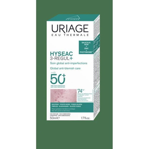 Uriage Hyseac 3-Regul SPF50 Day Cream for Oily Skin