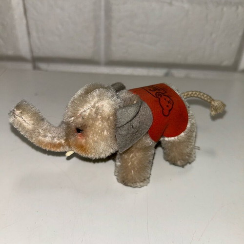 Steiff collectible toy retro elephant like new