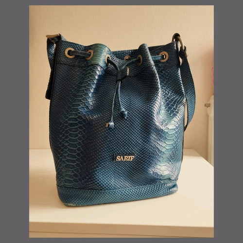 Sarif women's bag like new, size 30x33x16, blue