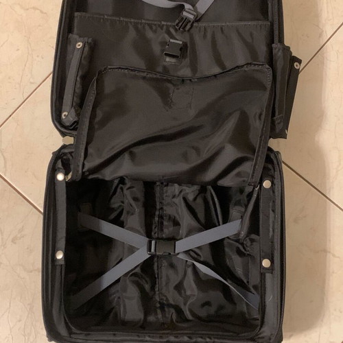 Τσάντα πιλότου Samsonite σαν καινούργια, μαύρη με ρόδες και τηλεσκοπικό χερούλι