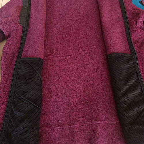 CMP fleece jacket like new, size L, purple