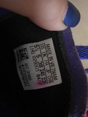 Adidas Campus αθλητικά σαν καινούργια, μωβ, νούμερο 37