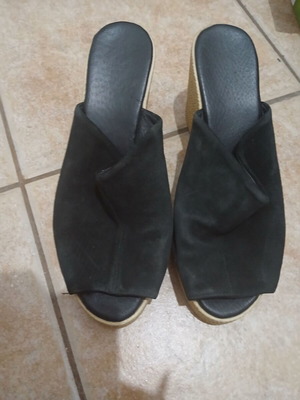 Black women's espadrilles size 41