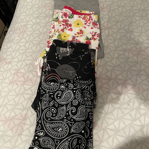Zara girls' leggings set of 4, age 10