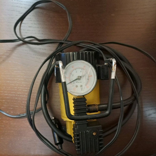 Tire pump slightly used