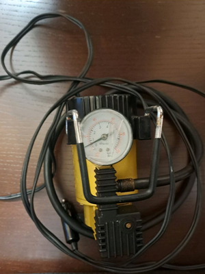 Tire pump slightly used