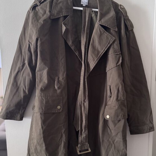 Toi&Moi long parka khaki green