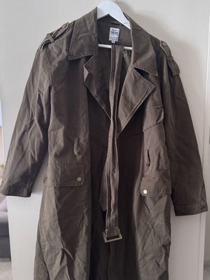 Toi&Moi long parka khaki green