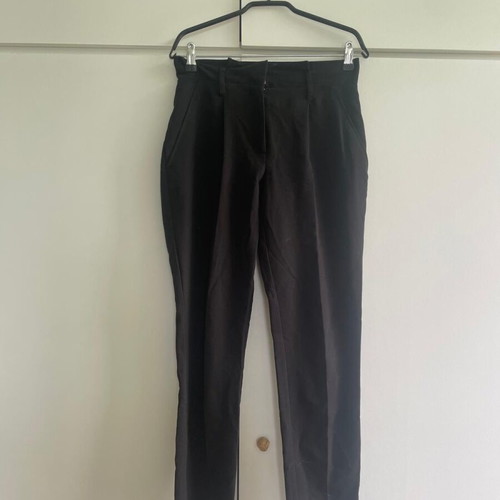 Peacocks Women's High-Waisted Pants Used Black Size 8 (EU 36)