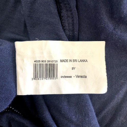 Midi Nightgown OVS Blue with Lace Straps New