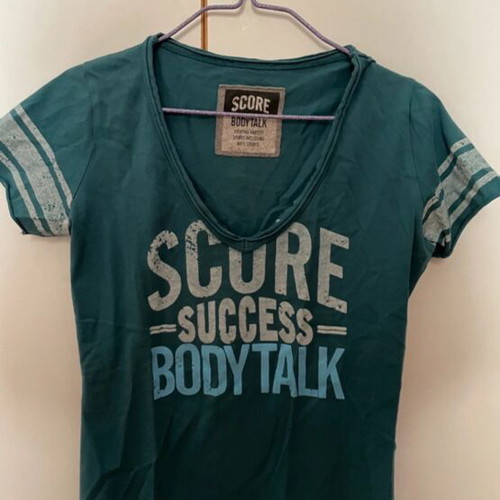 Body Talk vintage t-shirt used, multicolor, size S/M