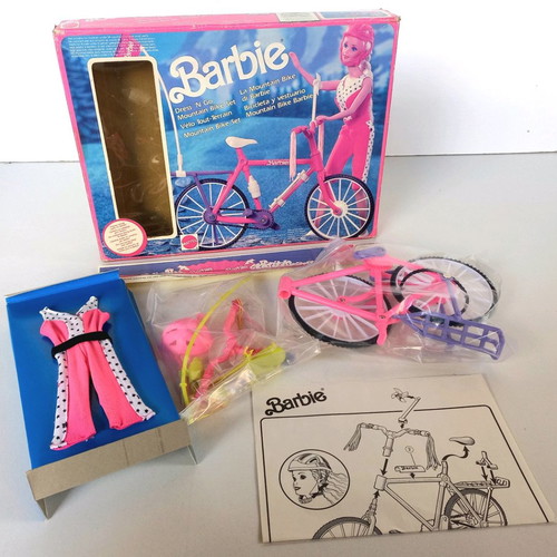 Barbie Dress & Go Mountain Bike Set 1991 new, Mattel