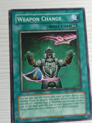 Weapon Change Yu-Gi-Oh! κάρτα μεταχειρισμένη, αυθεντική AST-041