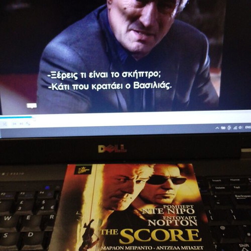 The Score DVD like new, action adventure with subtitles