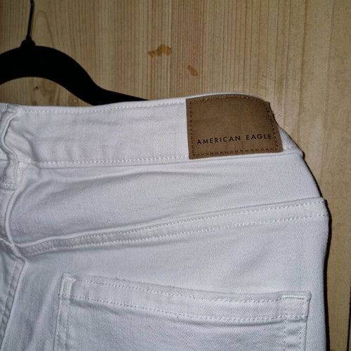 American Eagle white flare jeans like new size L