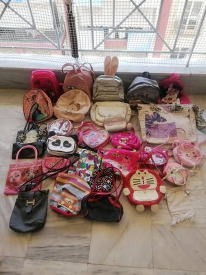 Girls' bags like new, backpacks and crossbody
