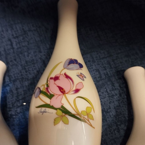 Decorative vases used, set of 3, can be used as candle holders