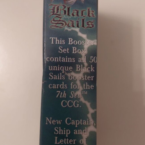 7th Sea CCG Black Sails Booster Set Box like new