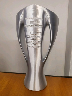 Κύπελλο Ολυμπιακός Superleague 2025 καινούργιο, premium ασημί
