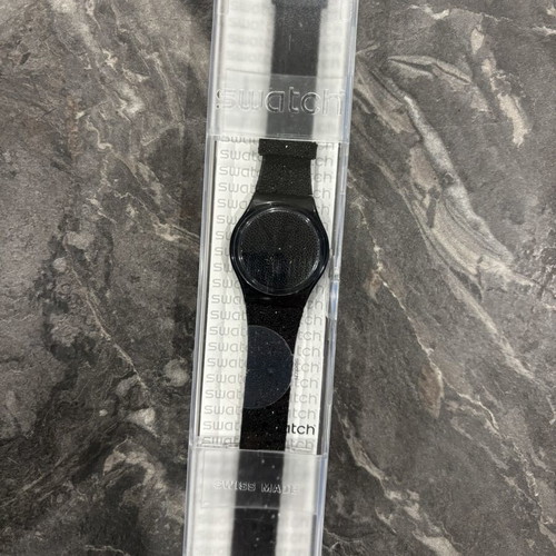 Swatch Climax GZ254 women's watch new, black silicone strap