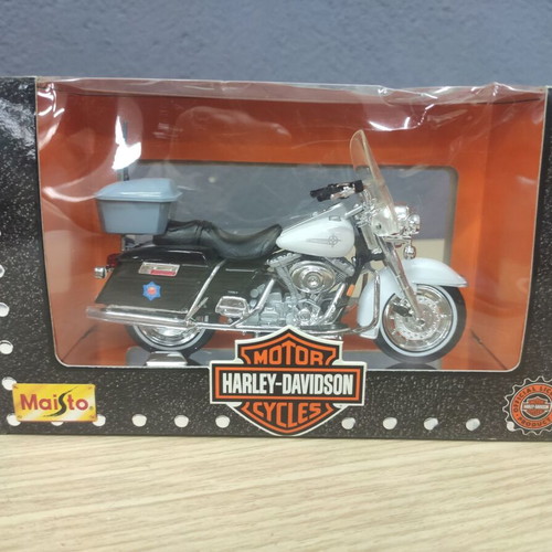 Harley-Davidson 1998 FLH Electra Glide Arkansas State Police scale 1/18