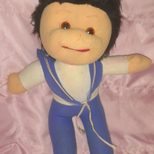 Cloth doll used vintage collectible
