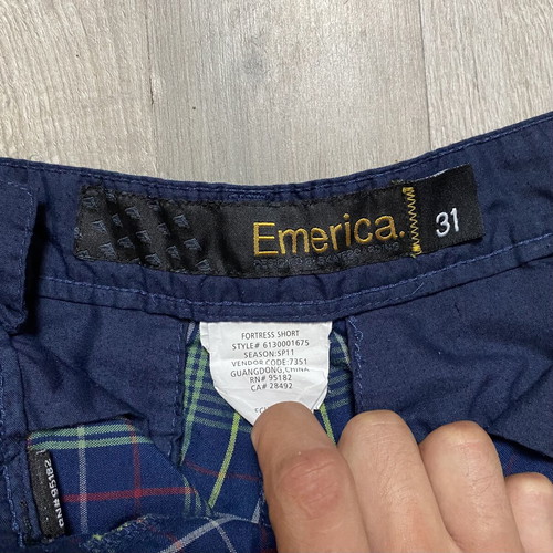 Emerica Men's Chino Shorts Fortress used, colorful, size M-L