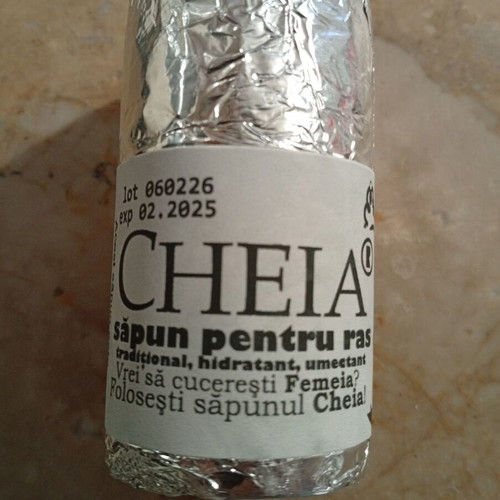 Cheia shaving soap new, 90 grams, natural ingredients