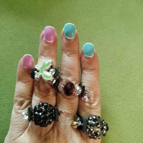 Rings like new, all together